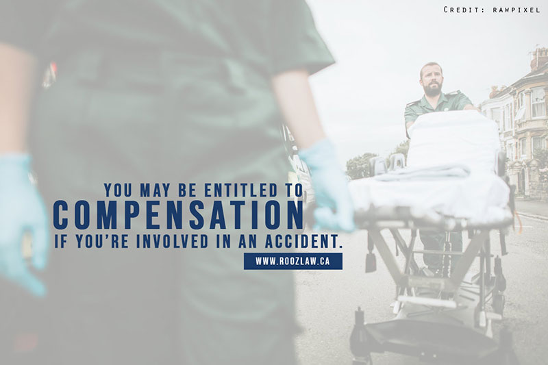 You may be entitled to compensation if you’re involved in an accident.