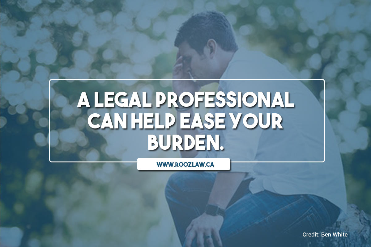 A legal professional can help ease your burden.