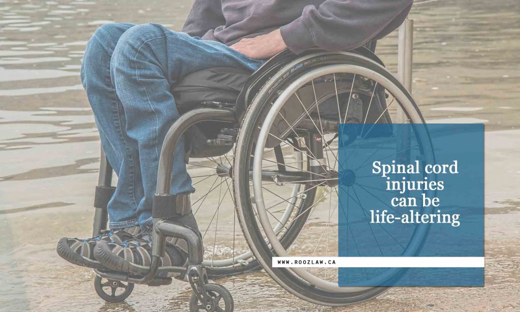 spinal injury can be life altering